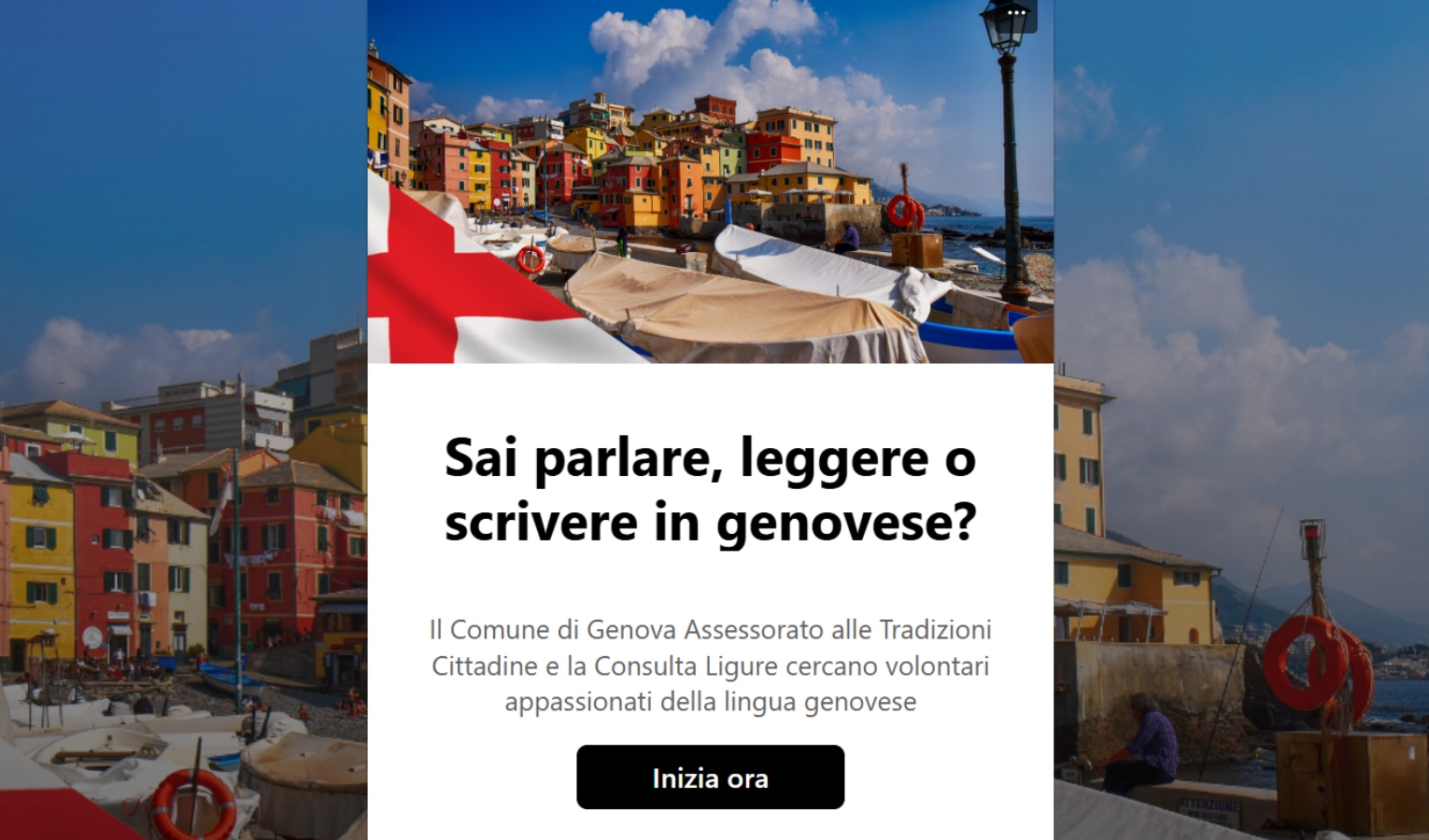 Il Comune cerca cittadini che parlino il genovese: ecco come candidarsi