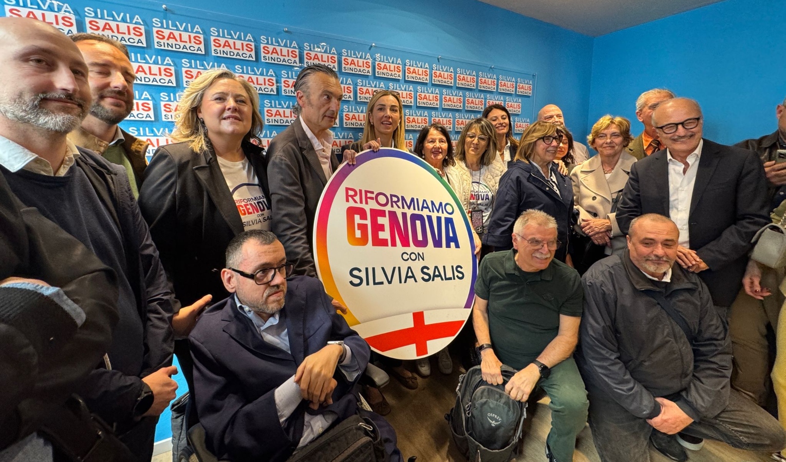 'Riformiamo Genova con Silvia Salis', colori arcobaleno per una lista 