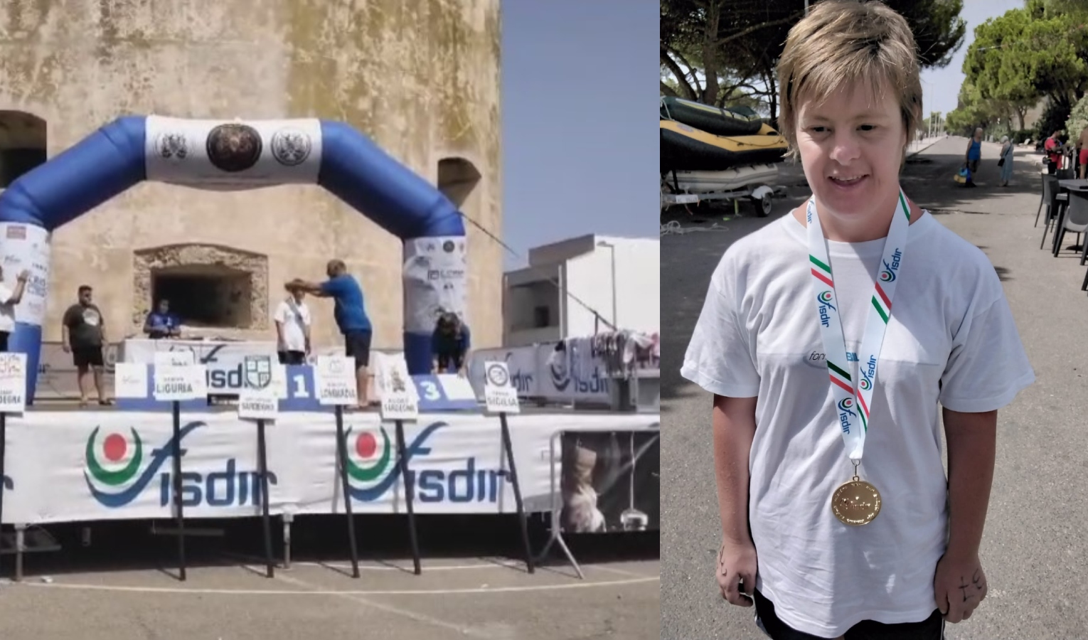 Campionati italiani nuoto paralimpico: la ligure Bagnasco vince l'oro nei 1500 metri