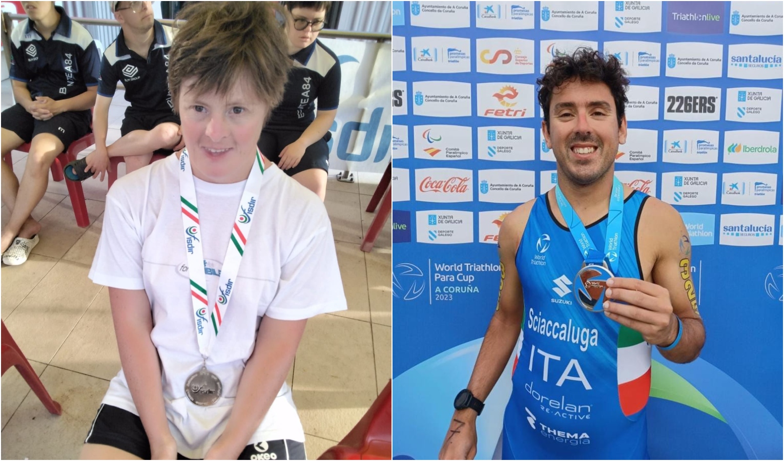 Para Triathlon e nuoto: pioggia di medaglie per gli atleti liguri
