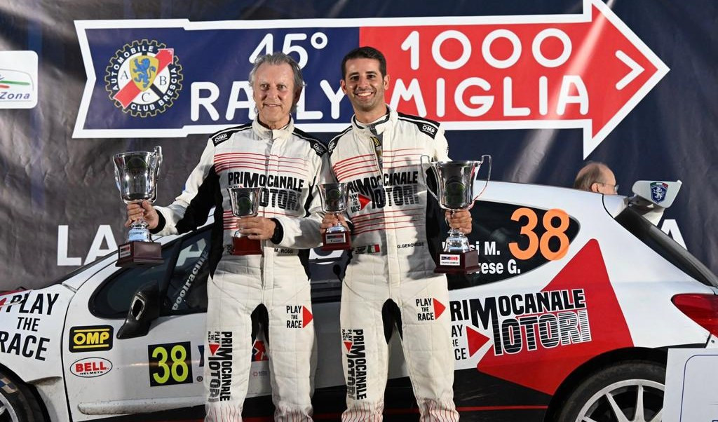 Mille Miglia Rally, Rossi vince la over 55