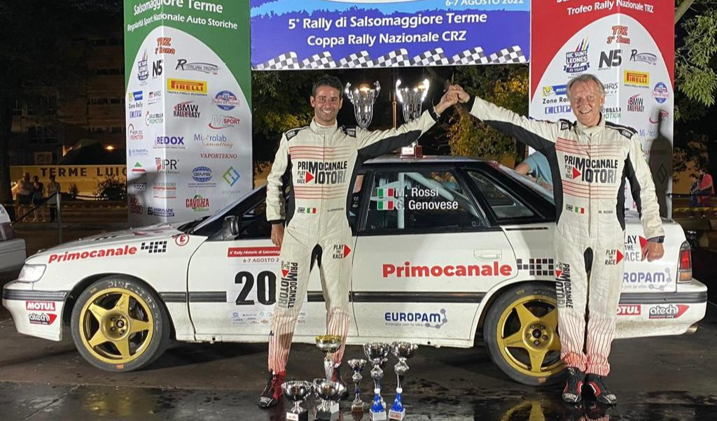 Rally Historic di Salsomaggiore, vince Maurizio Rossi su Subaru