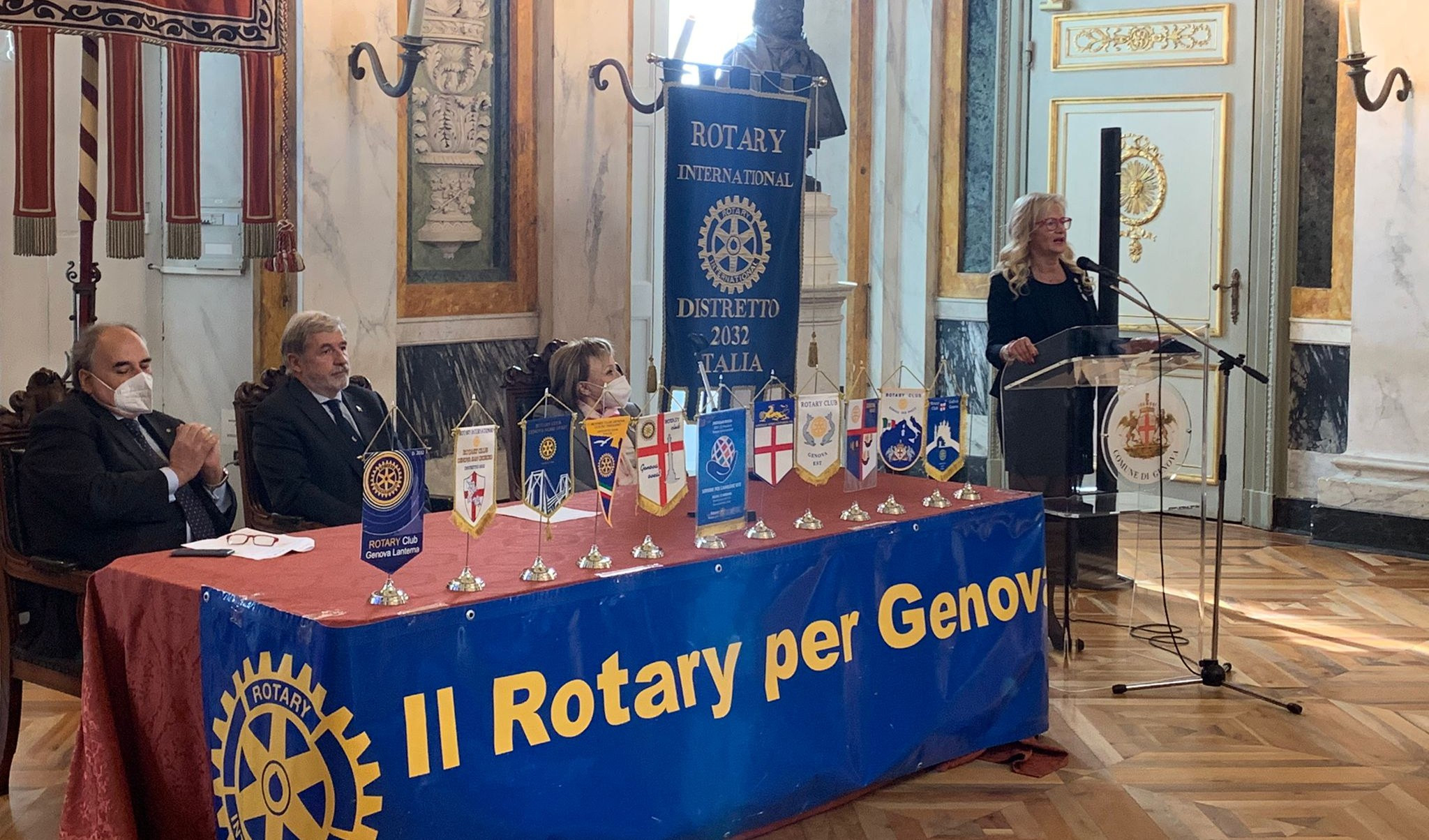 Genova, il Rotary rinnova il suo impegno nel sociale