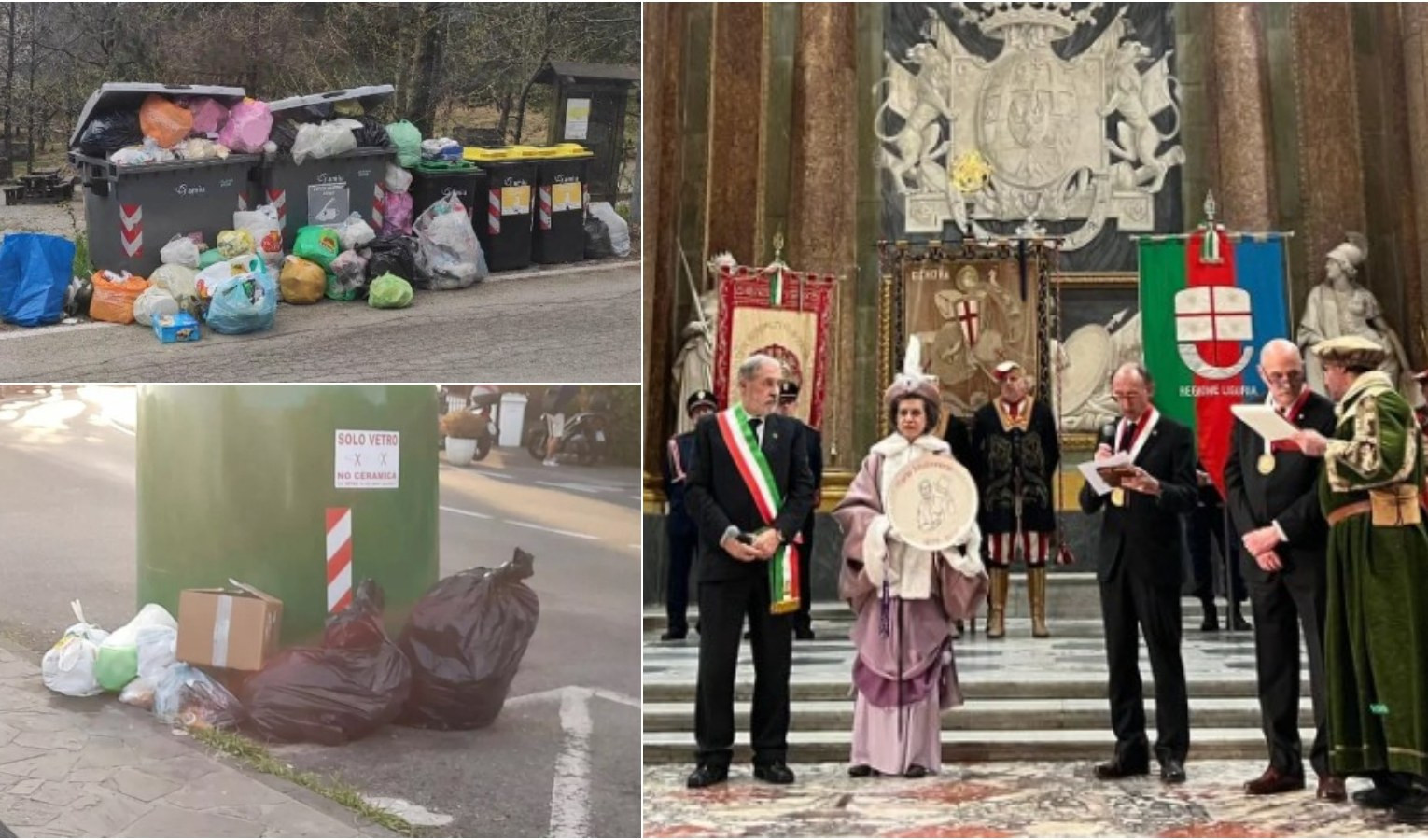 Abate e sindaco mugugnano in coro: 