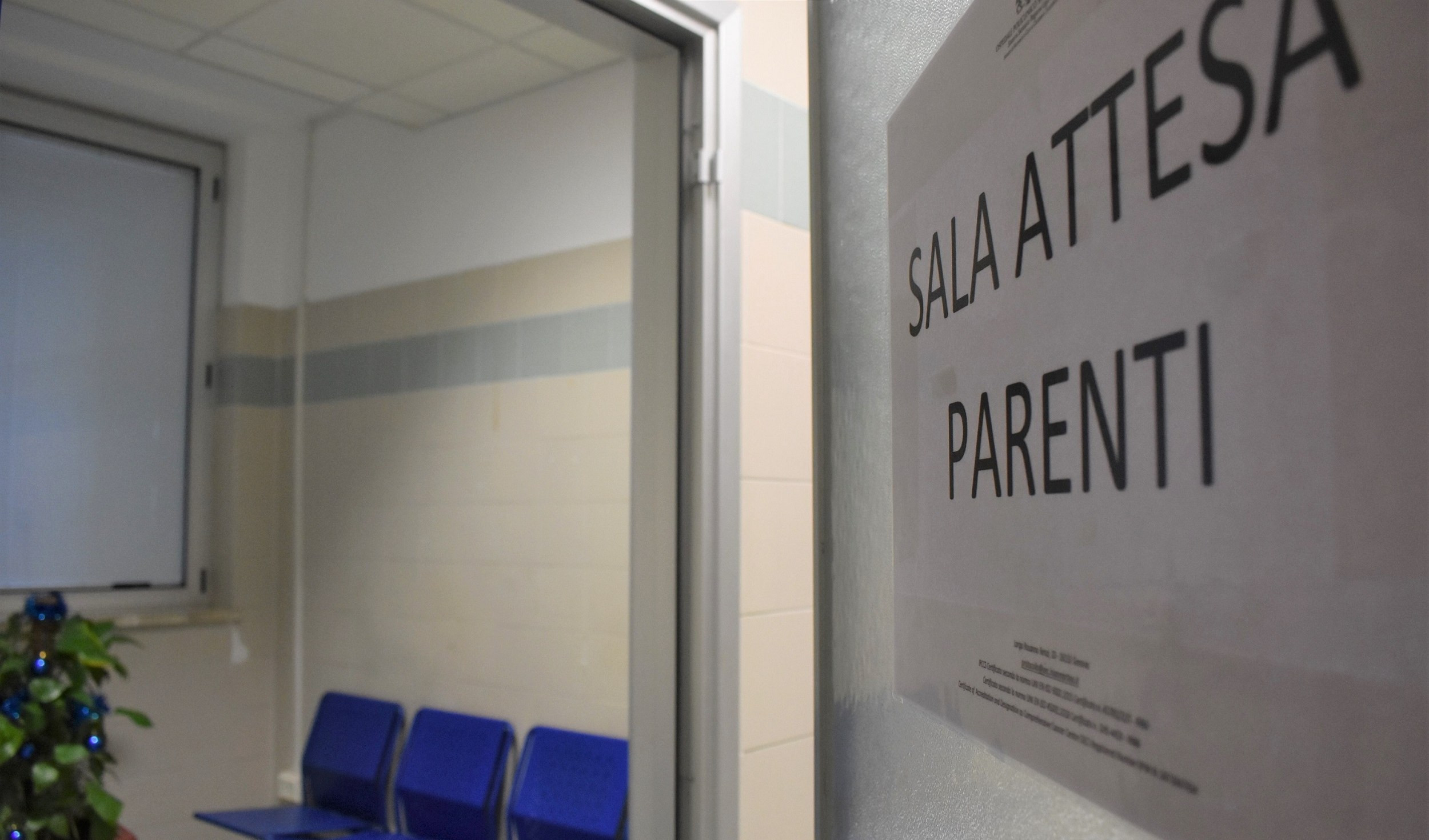 Ospedale San Martino, per le feste la nuova stanza d'attesa dedicata ai parenti