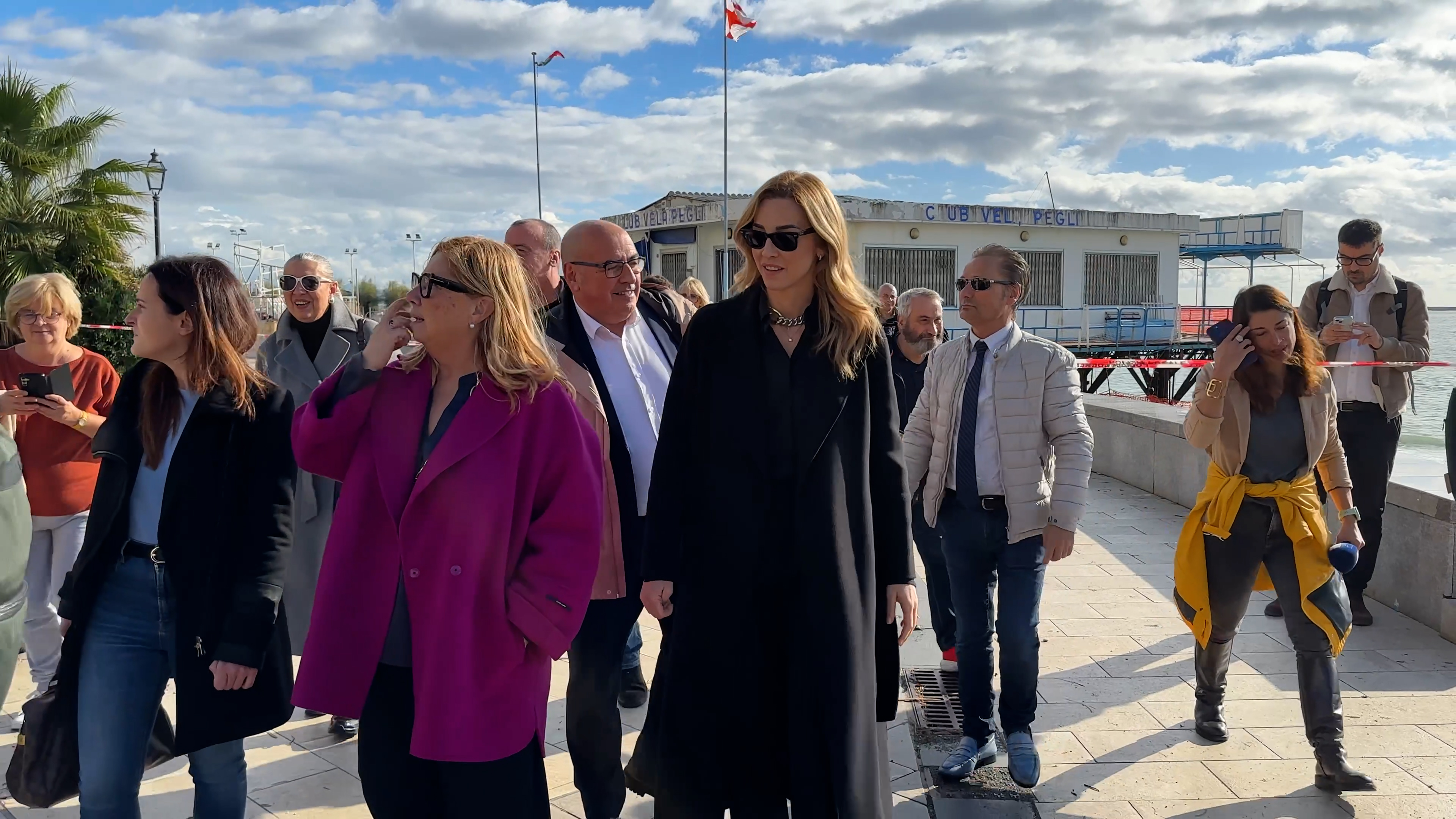 Maltempo, Salis a Pegli: