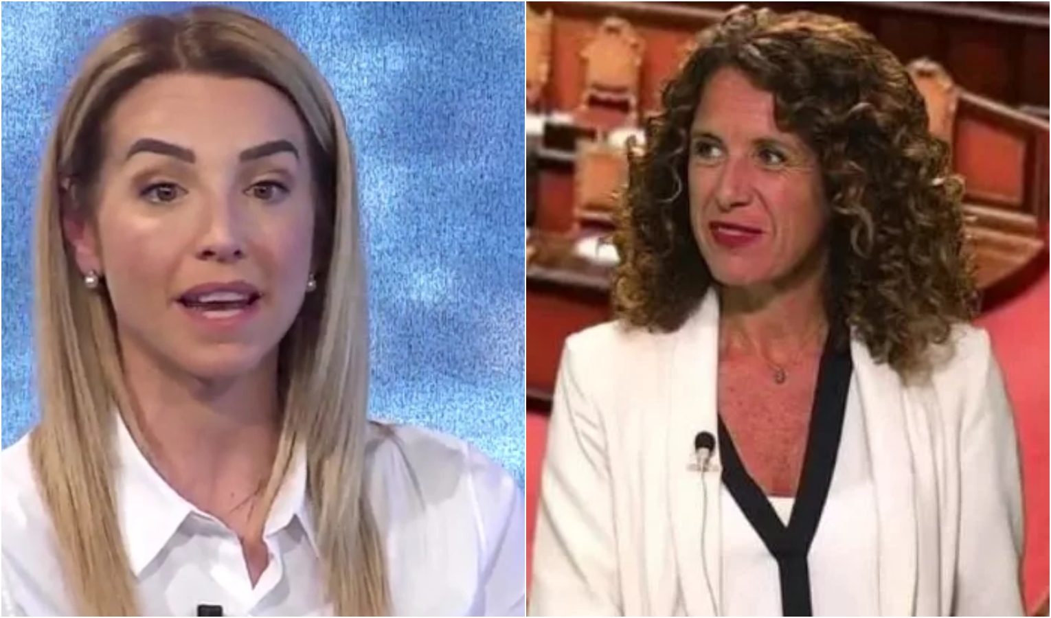Silvia Salis e Ilaria Cavo Salis e Cavo a confronto