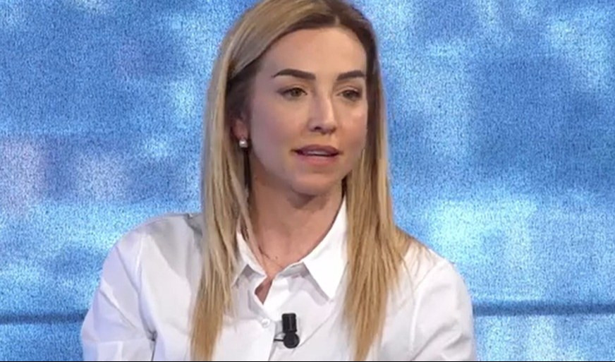 La sindaca di Genova Silvia Salis Silvia Salis