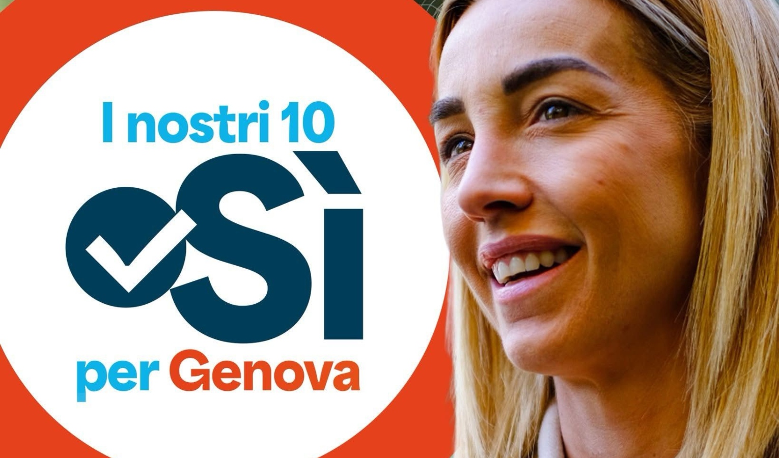 La candidata del centrosinistra Silvia Salis