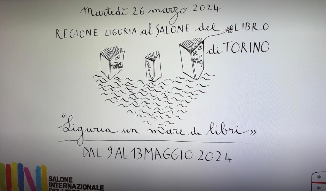 Liguria regione ospite al Salone del Libro per la prima volta - lo speciale