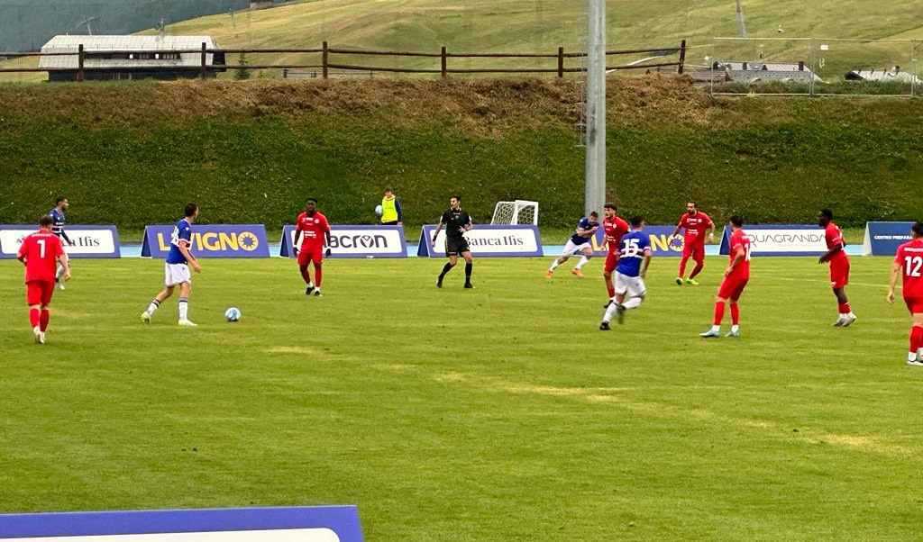 Sampdoria, vittoria per 5-1 contro il Rapperswil-Jona