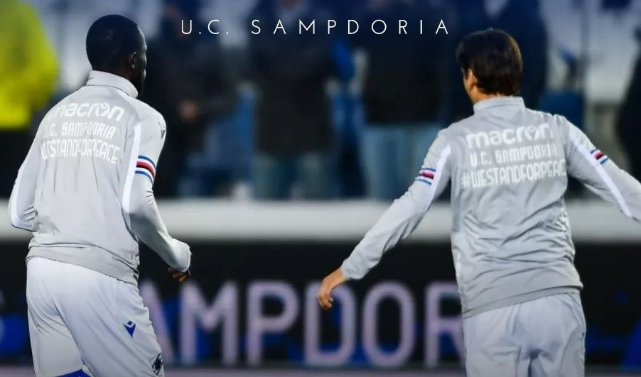 Sampdoria, sabato a Marassi raccolta beni per Ucraina