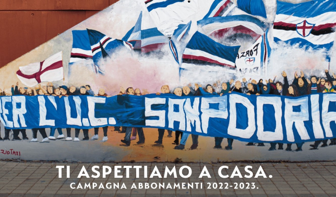 La Sampdoria presenta la campagna abbonamenti 2022/2023: si parte il 28 giugno