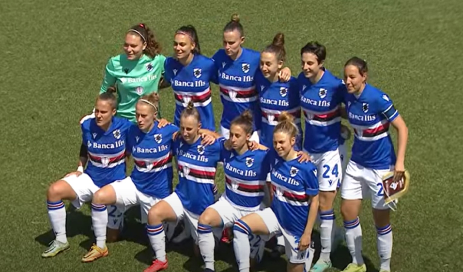 La Sampdoria femminile va avanti: giocherà la Serie A