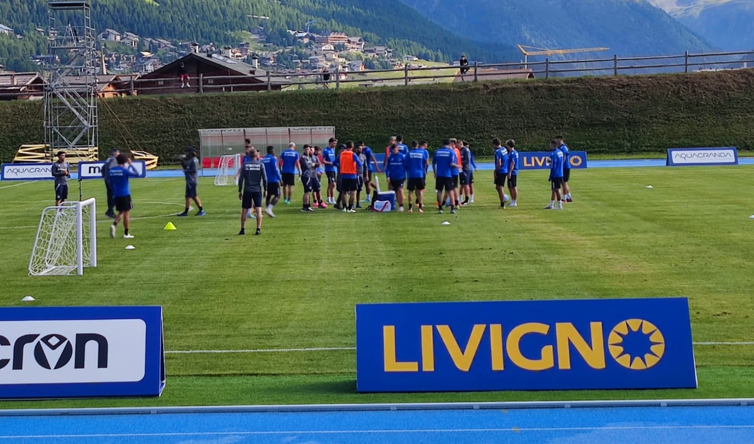 Sampdoria, terzo giorno a Livigno tra partitella ed esercizi sul possesso palla 