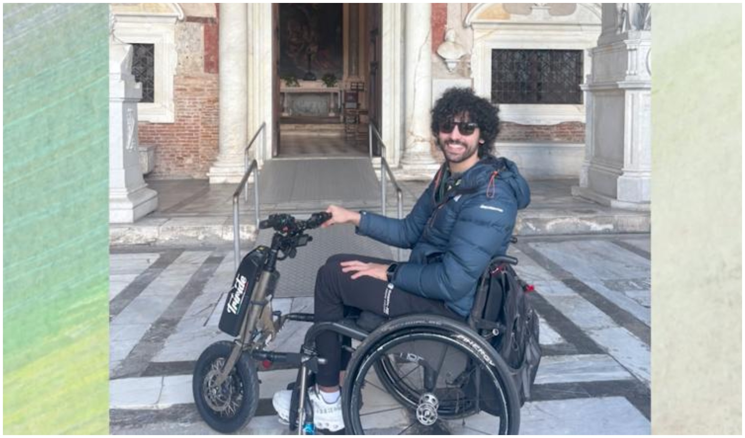 Dall'oro europeo alla sedia a rotelle, Samuele Manfredi: 