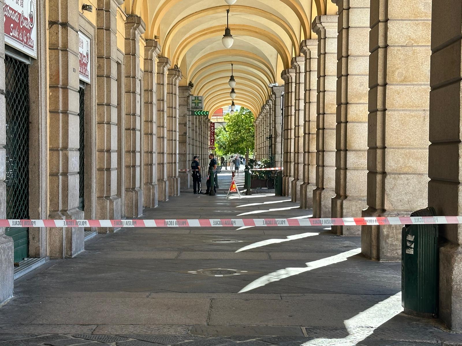 Crollo porzione di soletta in via San Giorgio per infiltrazioni: evacuate 16 persone