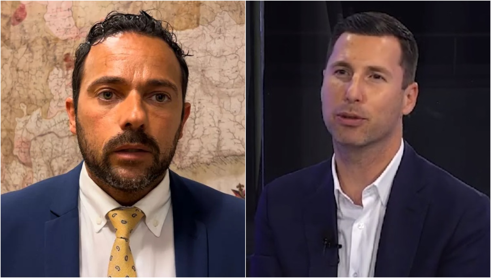 Armando Sanna e Giacomo Giampedrone