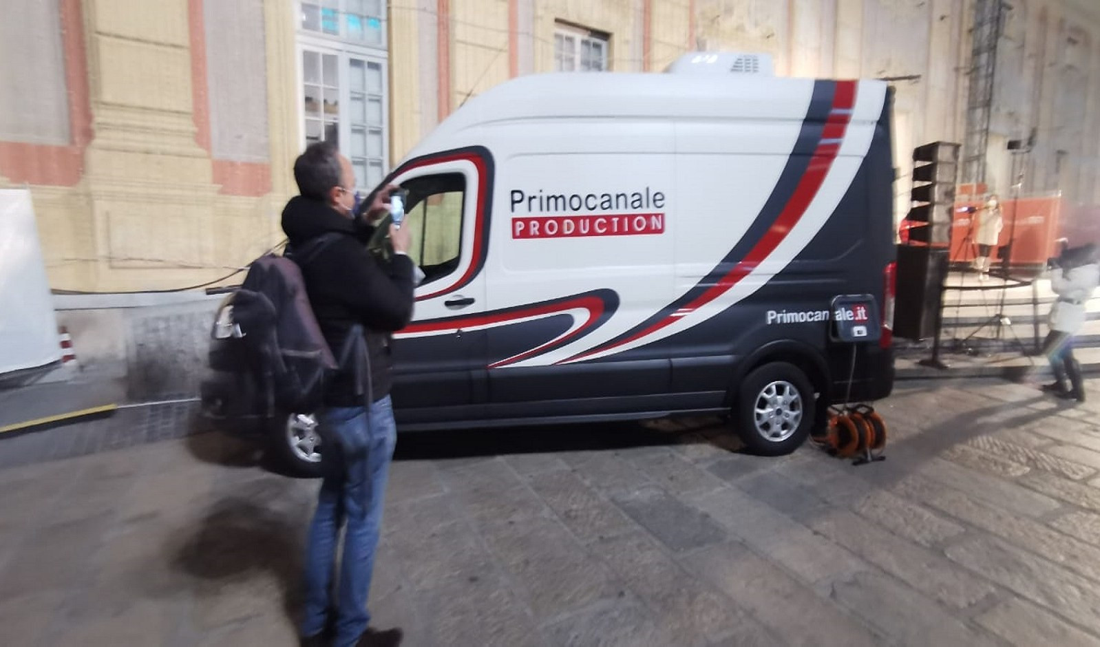 Sansa e la regia mobile 4K di Primocanale Production