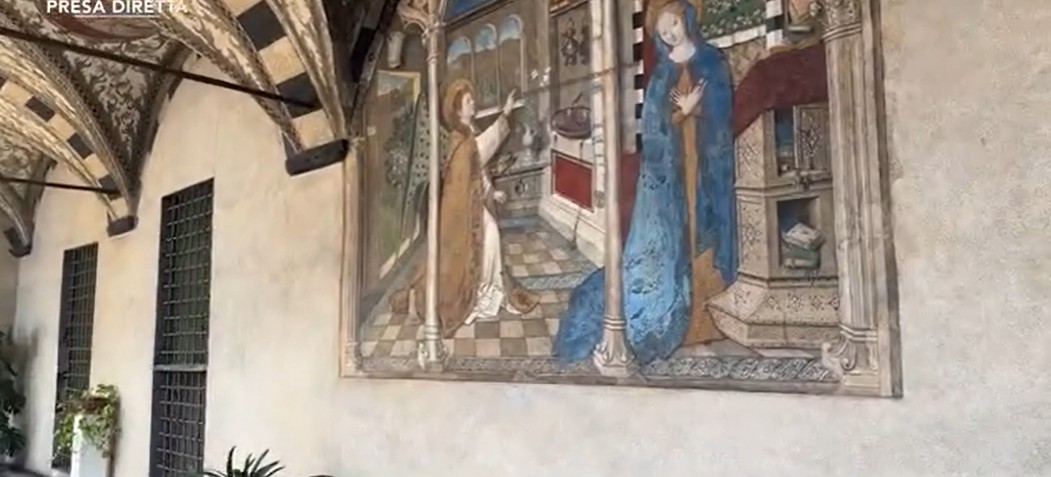 Le meraviglie di Santa Maria di Castello tra chiostri e affreschi in 