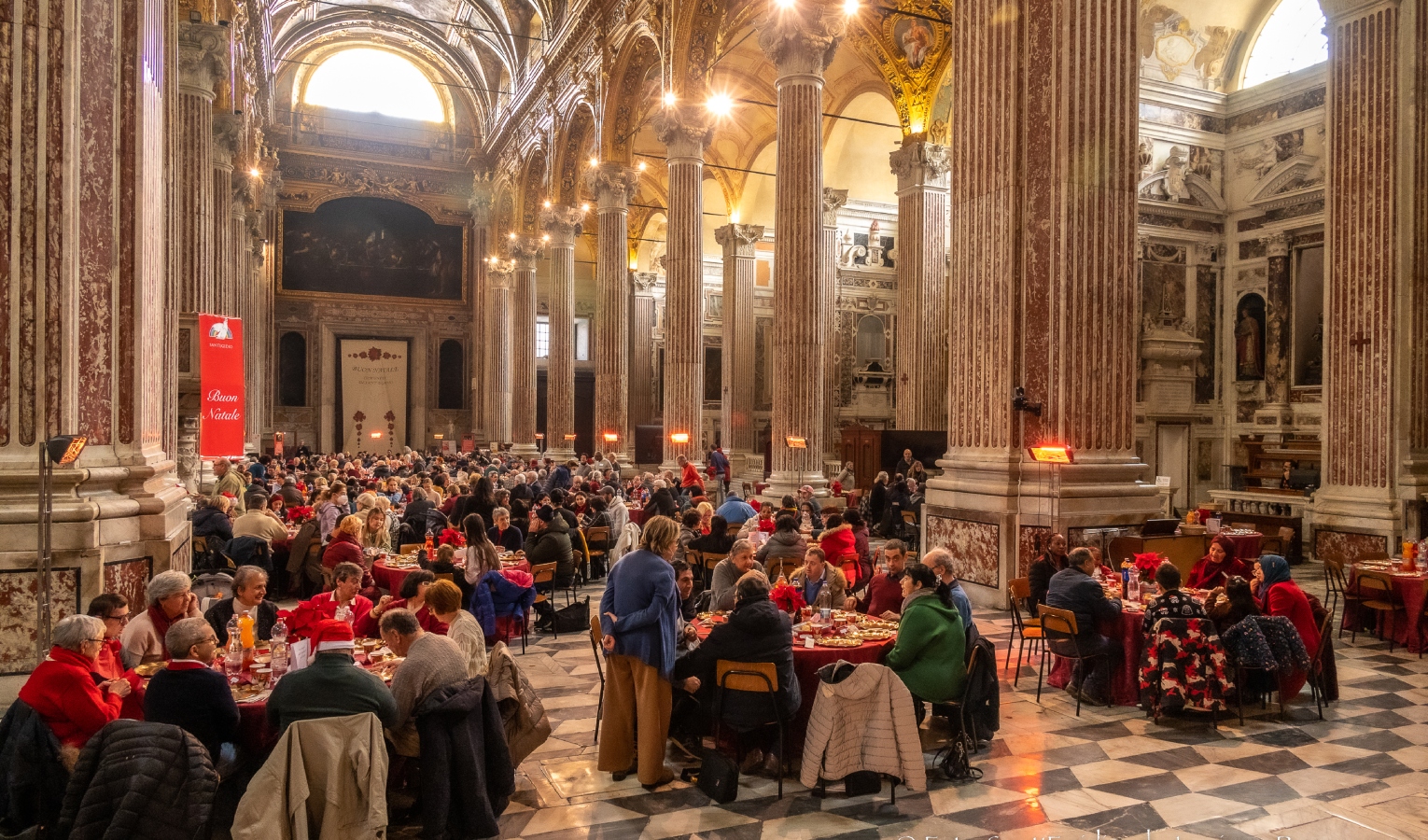 Natale, pranzi organizzati da Sant'Egidio con oltre 9 mila persone 