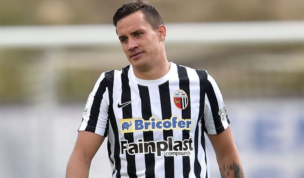 Diego Saric verso la Sampdoria dall'Ascoli in prestito con l'obbligo di riscatto