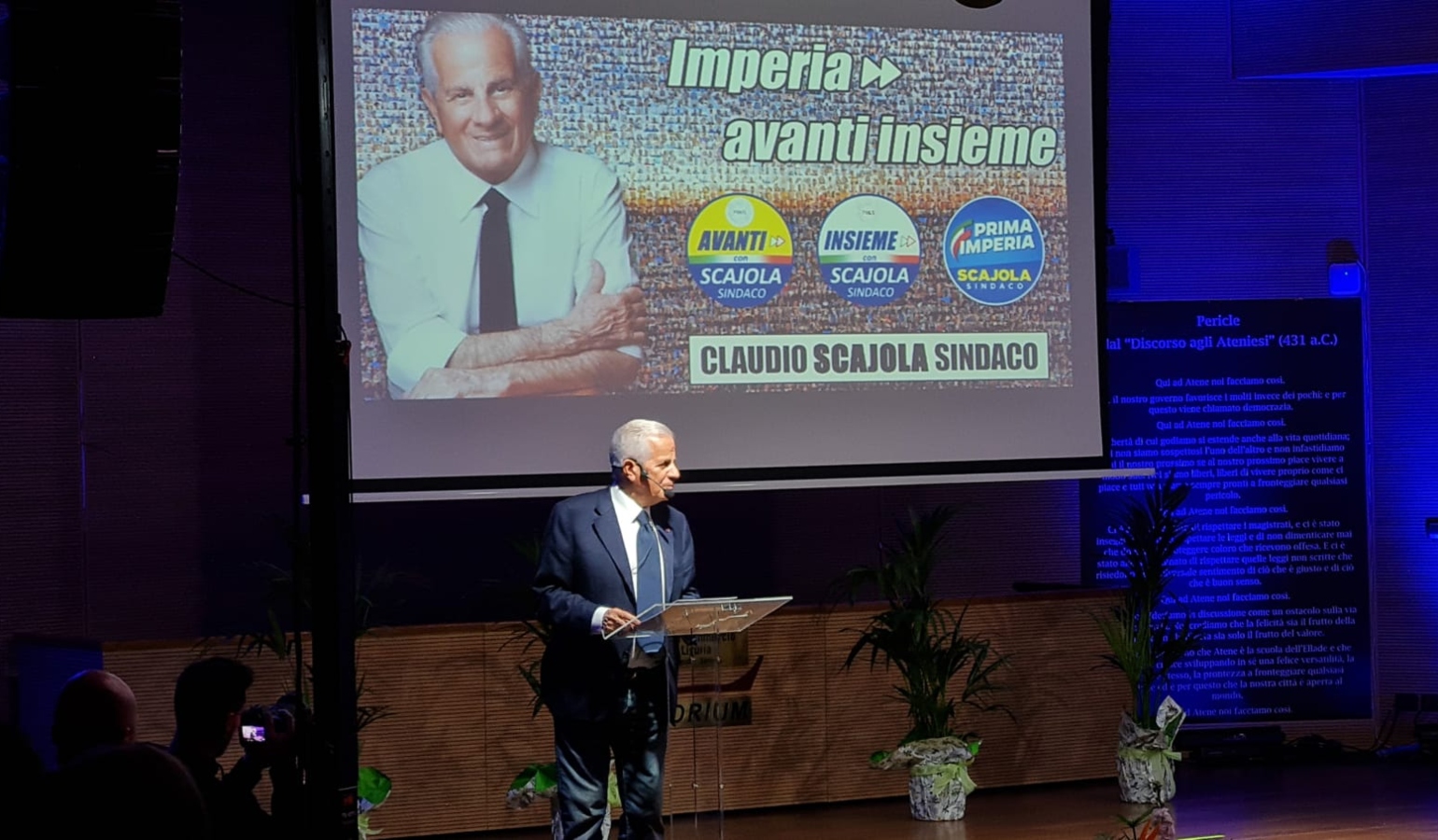 Imperia, Scajola rilancia: 