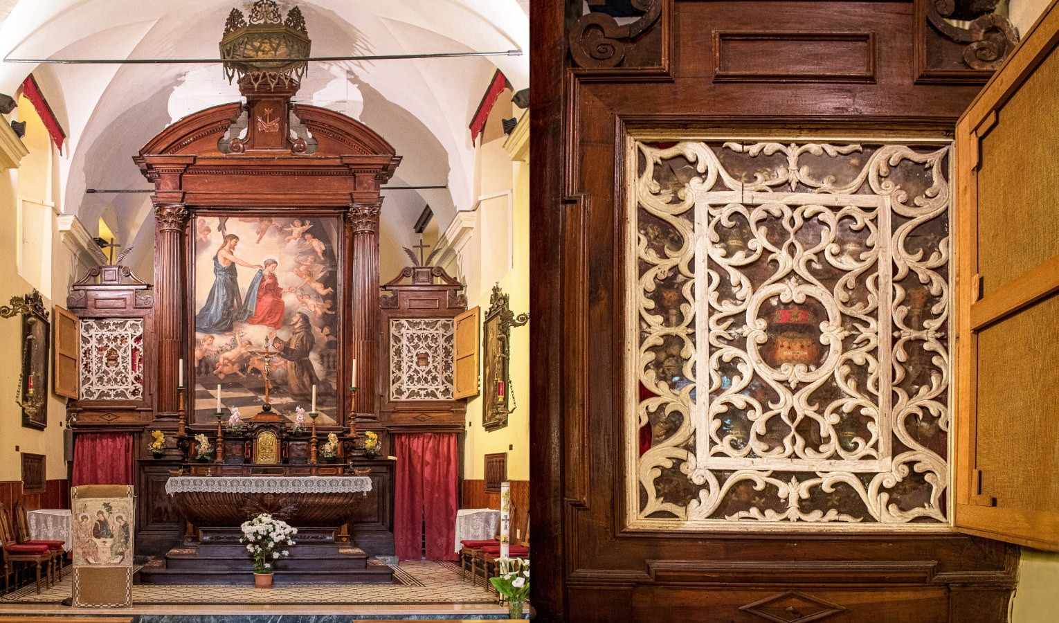 A Monterosso dietro a due dipinti le reliquie di quattro martiri romani
