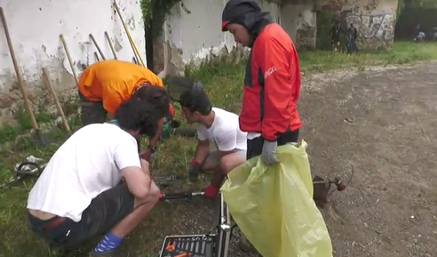 Savona, gli scout puliscono il Forte degli Angeli