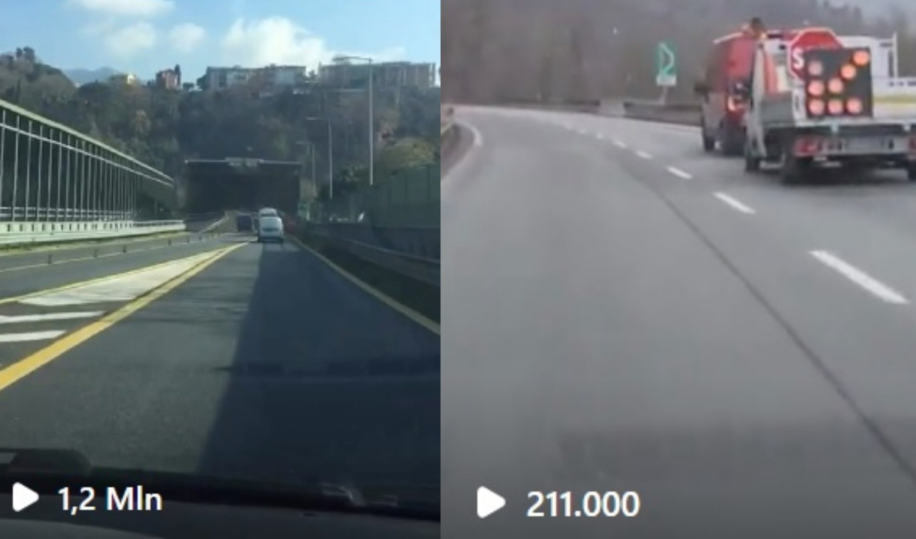Caos autostrade, più di un milione di views per l'ingresso in A12 di Rapallo su una sola corsia