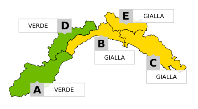 Pioggia, temporali e vento forte sulla Liguria: da mezzanotte è allerta gialla sul Centro-Levante