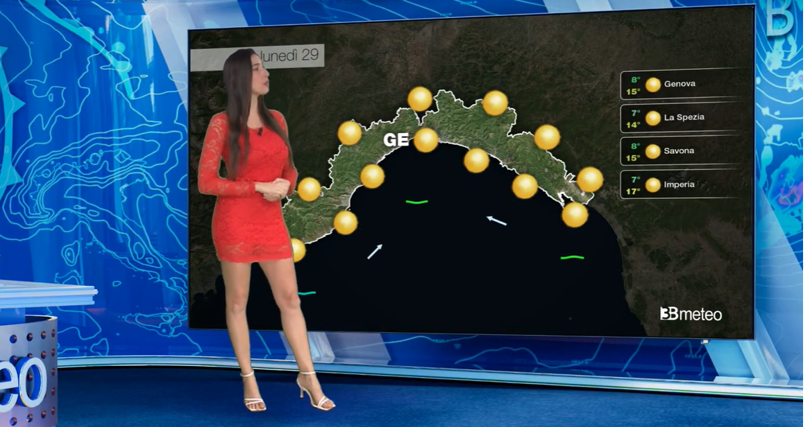 Meteo in Liguria, ecco le previsioni per l'inizio della settimana