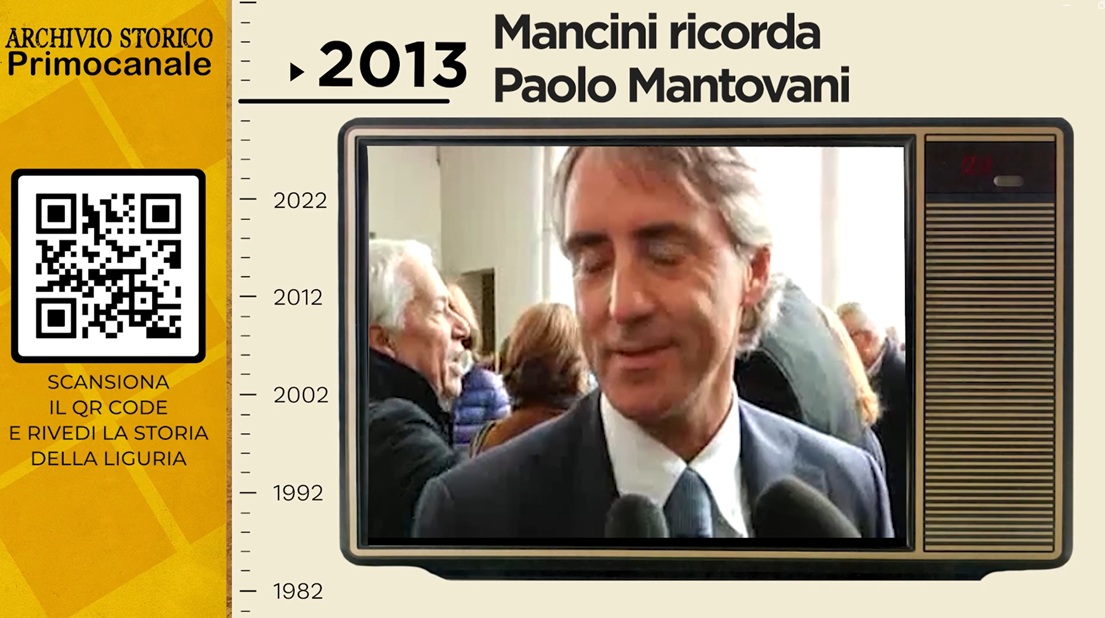 Archivio storico - Roberto Mancini ricorda Paolo Mantovani
