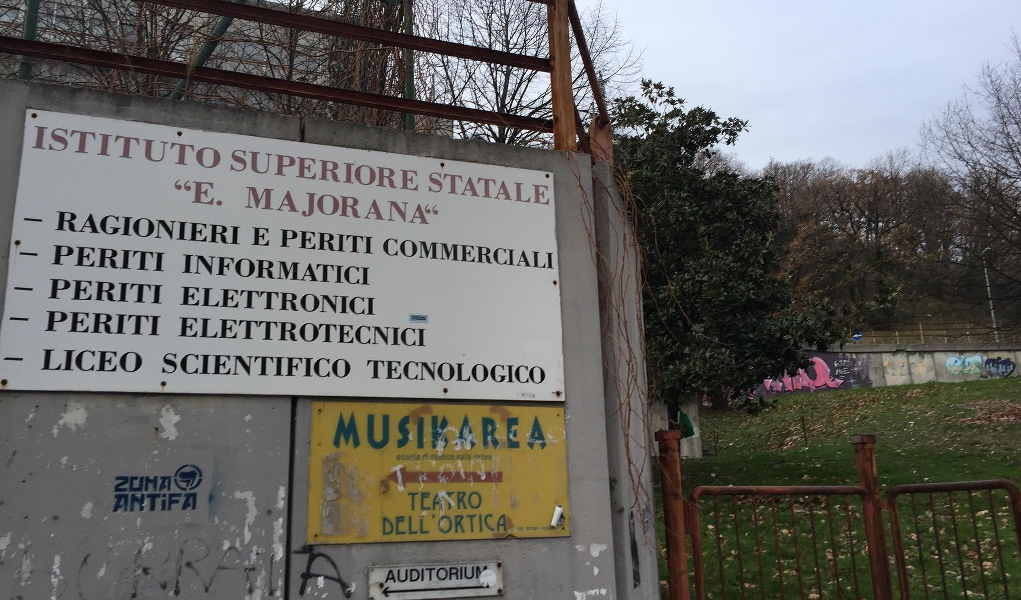 Genova, al freddo anche il Majorana: studenti non entrano a scuola