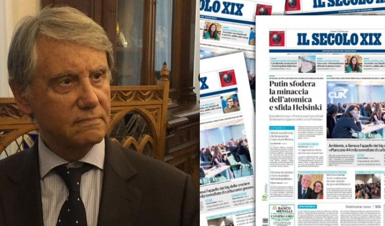 La vendita del Secolo XIX ad Aponte MSC