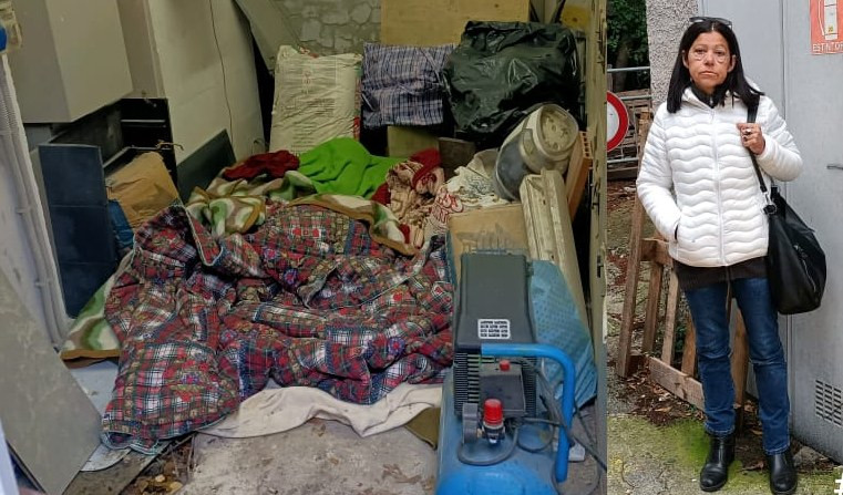 Povertà, ex cameriera disoccupata costretta a dormire in un ripostiglio