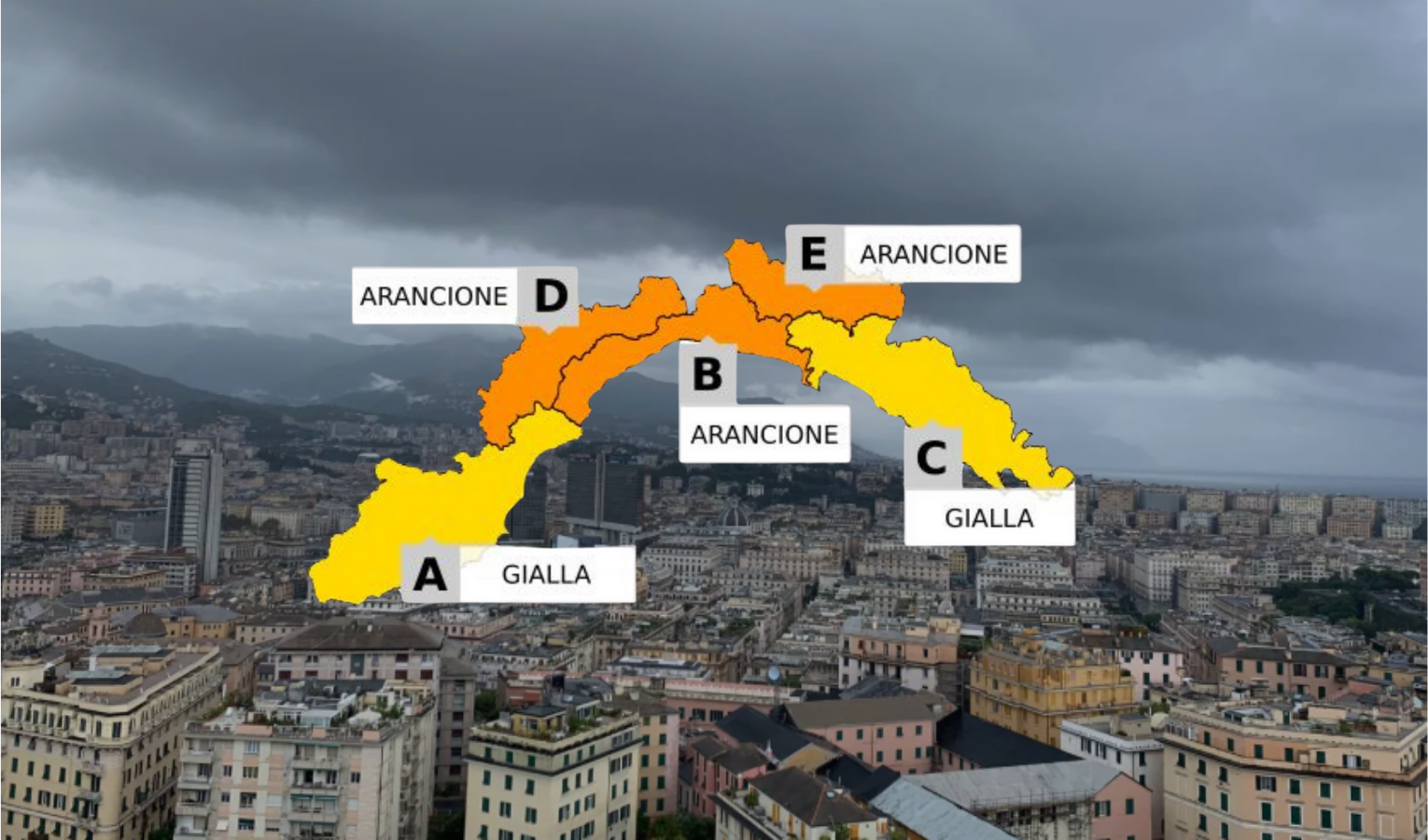 Maltempo in Liguria