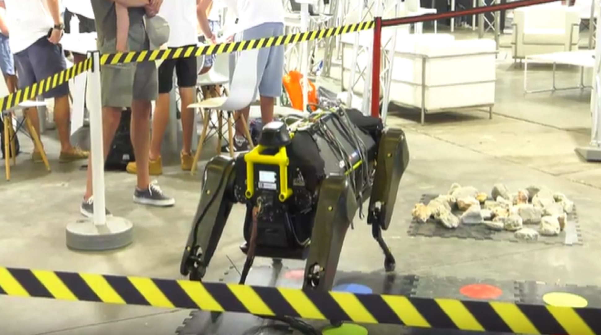 All'Ocean Live Park il robot dell'IIT che controlla le infrastrutture in porto
