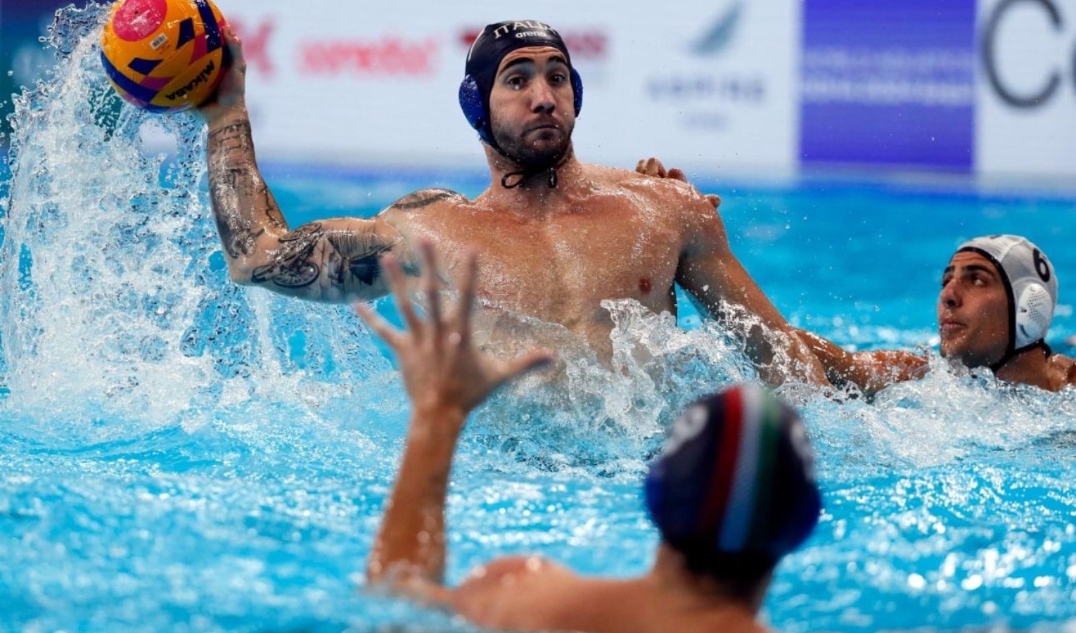 Pallanuoto, mondiali: Italia, che battaglia con la Grecia