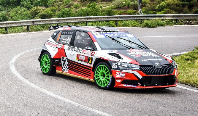 Rally Targa Florio, buona partenza per Fabio Andolfi