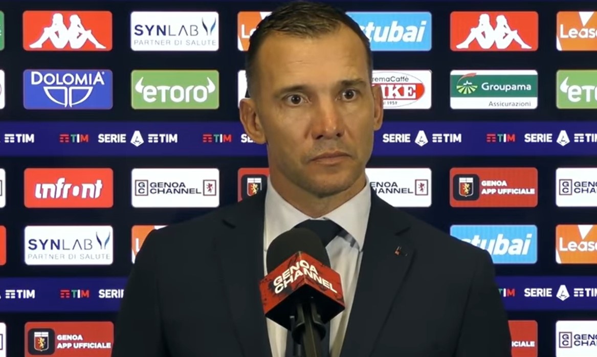 Shevchenko: “Buon punto a Udine per il Genoa