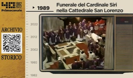 Dall'archivio storico di Primocanale, 1989: i funerali del cardinale Siri 
