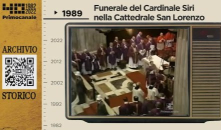 Dall'archivio storico di Primocanale, 1989: i funerali del cardinale Siri