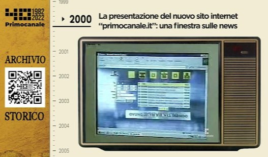 Dall'archivio storico di Primocanale, 2000: l'inaugurazione del nostro sito 