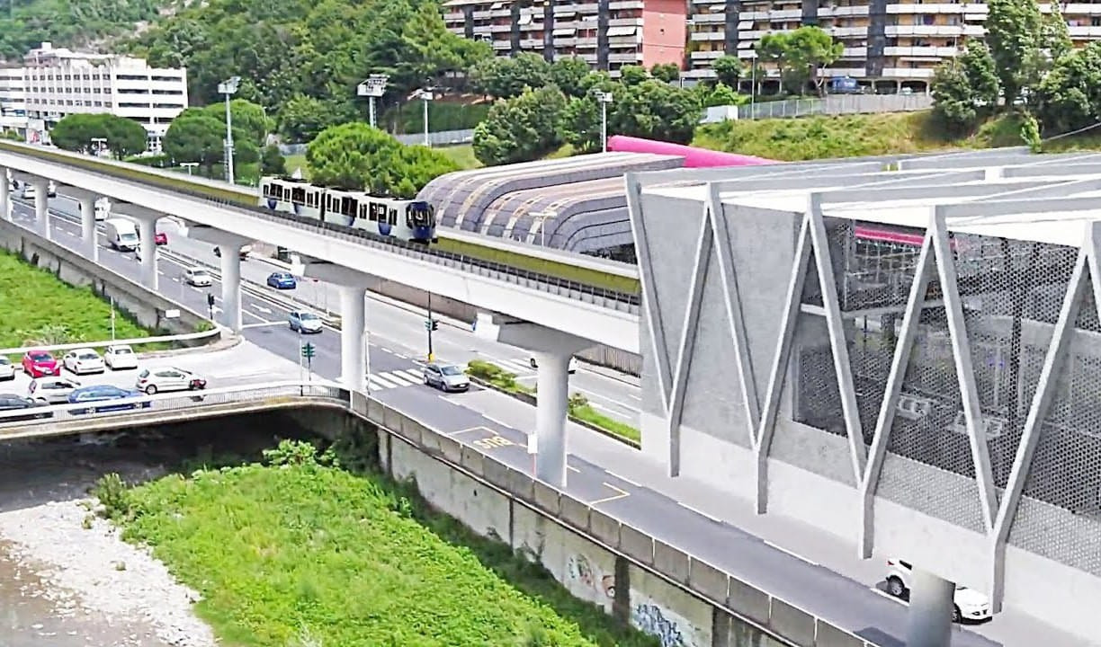 Skymetro Valbisagno, via libera da parte di Regione Liguria