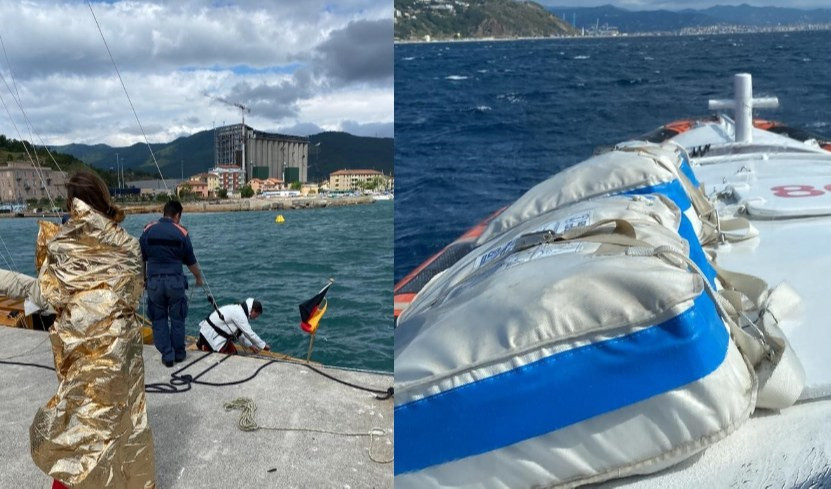 Savona, salvati velisti e kitesurfista in difficoltà