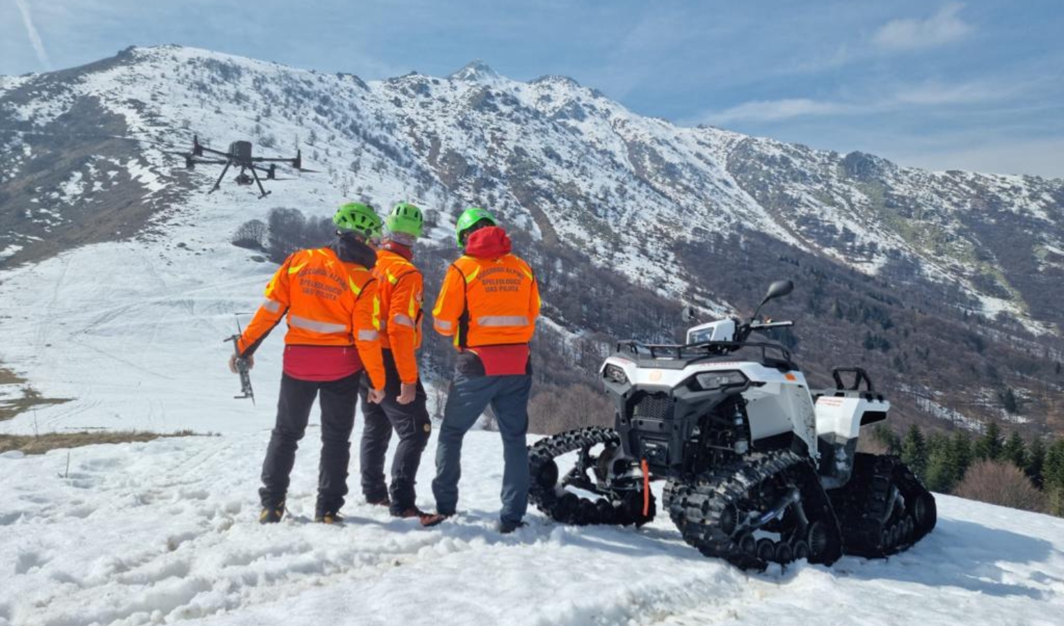 Soccorso alpino, l'avvento dei droni per la ricerca dei dispersi