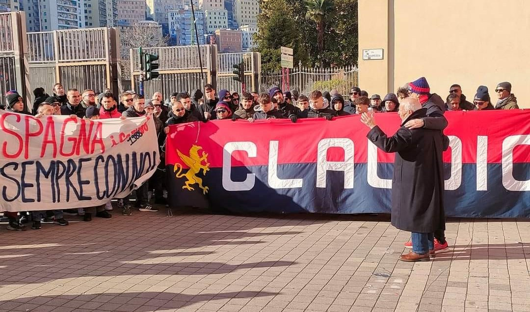 Genoa, in tanti a Marassi per ricordare “Spagna”