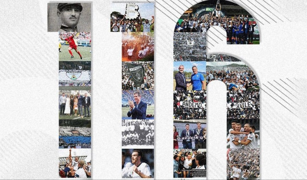 116 anni di storia, tanti auguri allo Spezia Calcio 