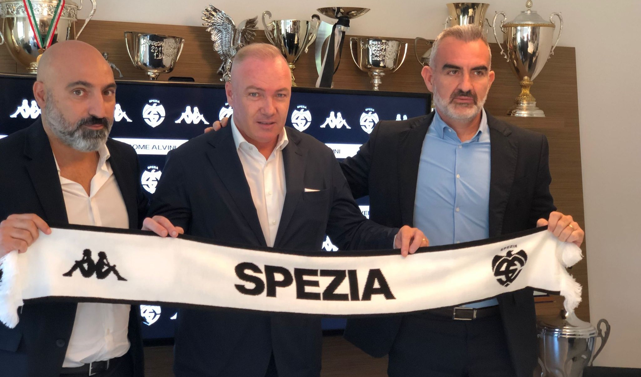 Spezia, Alvini si presenta: 